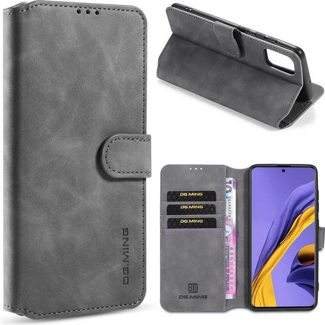 DG.Ming Retro Samsung Galaxy A51 fodral - Silver/Grå
