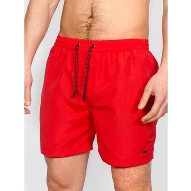 Bewley & ritch - mens alden swimshorts red