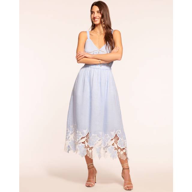Ramy Brook Aubriella Linen Maxi Dress