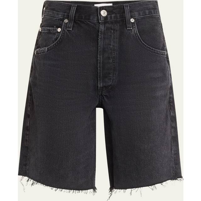 Ayla Frayed Denim Shorts - Voila - Renowned for its line-up of high-quality denim, Citizens of Humanity combines the best fits, fabrics and finishes across both classic and contemporary silhouettes, to bring you one-of-a-kind designs.