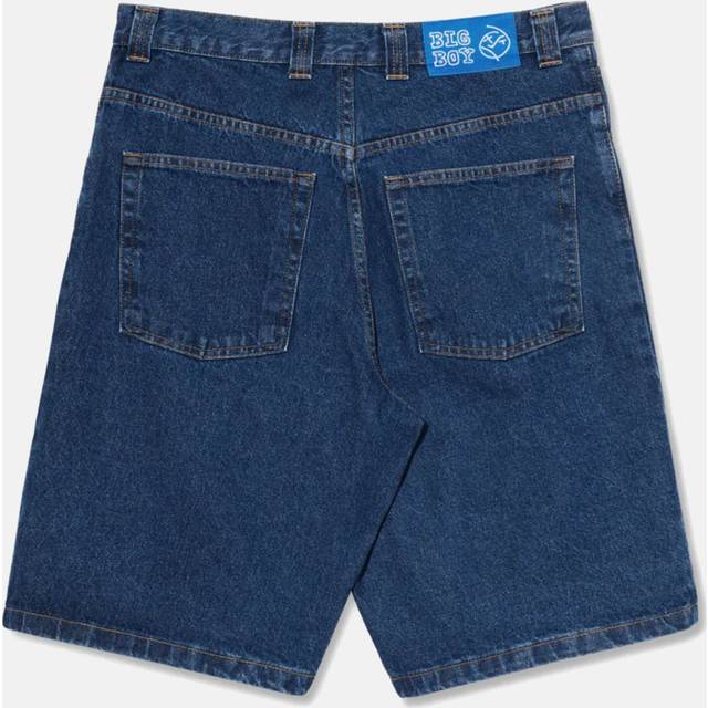 Polar, Shorts, Herr, S, Denim, Mörkblå Pojkshorts Stilren - blue (S)