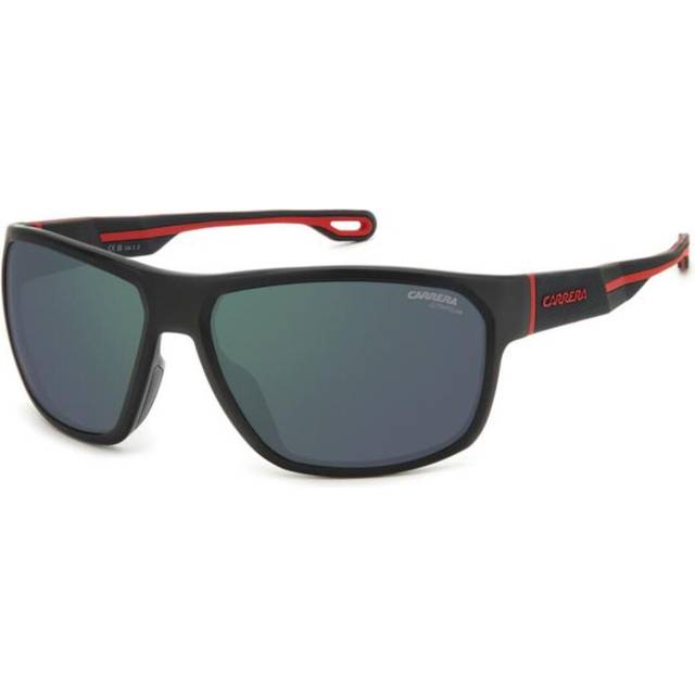 Carrera Man CARRERA 4018/S BLX/Q3 Solglasögon Biopolyamid Svart-ogenomskinlig Flerfärgad Fyrkantig Polariserad