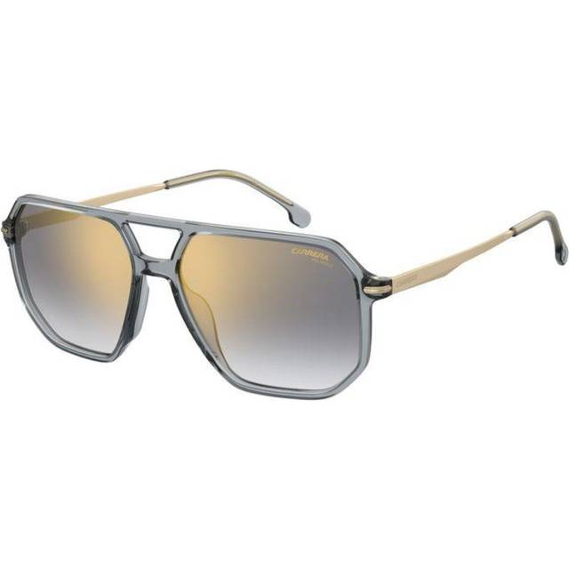 Carrera Man CARRERA 324/S KB7/FQ Solglasögon Acetat Grå Grå/guld Geometrisk Spegel