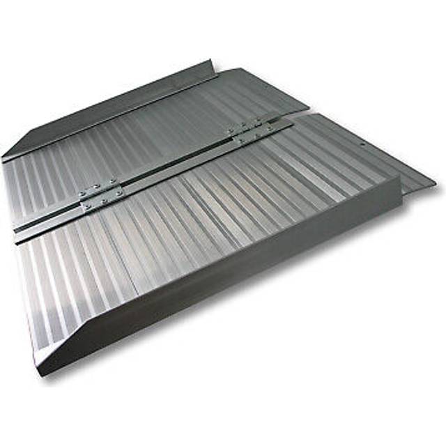 Alu Portable Folding Wheelchair Ramp 152cm 270kg 600lbs mobile foldable flat ramp