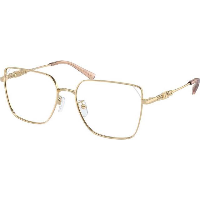 Michael Kors Woman MK3083D DALI 1014 Optical frames Metal Gold Transparent Squared Normal