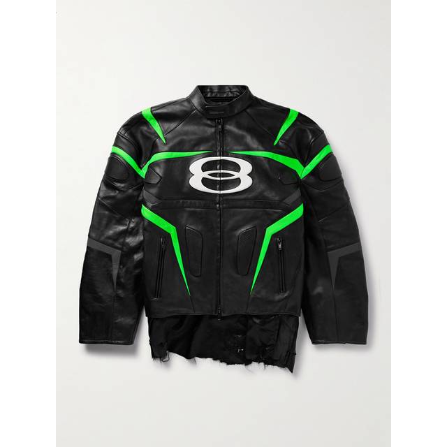 Balenciaga Unity Sports Icon Racer Jacket - Black - Unisex - - Bullskin