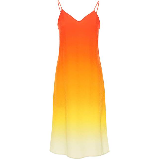 Casablanca Women's Printed Silk Dress | Size 36 | WS23DR072 Color 01 - Multicolor (36)