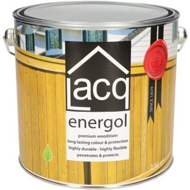 Lacq Energol Linseed Oil For Exterior Wood - Anthracite - 2.5 Litres
