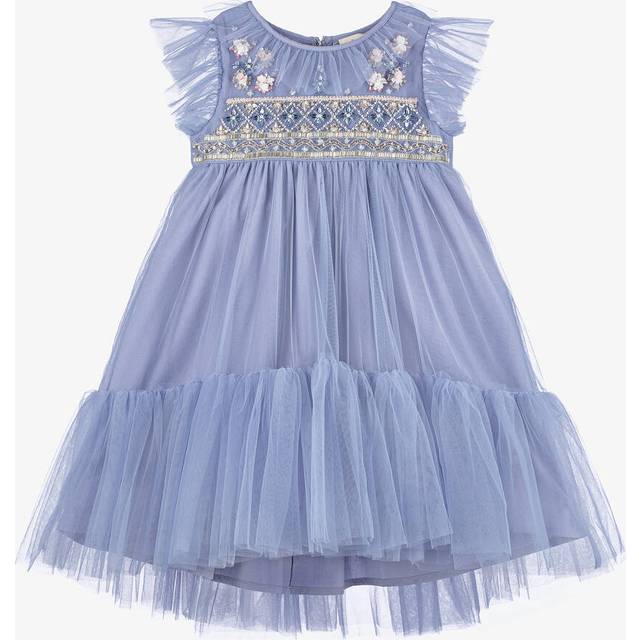Tutu Du Monde Girls Plume Kids Antoinet Gem-embellished Tulle Dress 4-11 Years 4-5 - PLUME