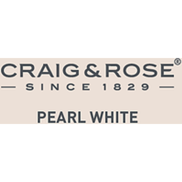 Craig and Rose 1829 Chalky Emulsion Paint, Pearl White Colour Patch, Matt Emulsion , Paints, Furniture Paint, Wall and Ceiling