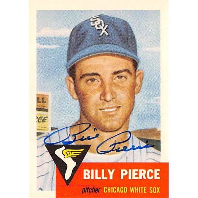 Autograph Warehouse 345173 Billy Pierce Signed Baseball Card - Chicago White Sox 1991 Topps Archives 1953 No. 143