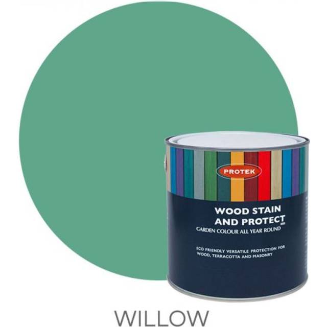 Protek Wood Stain & Protector - Willow 5 Litre - Green