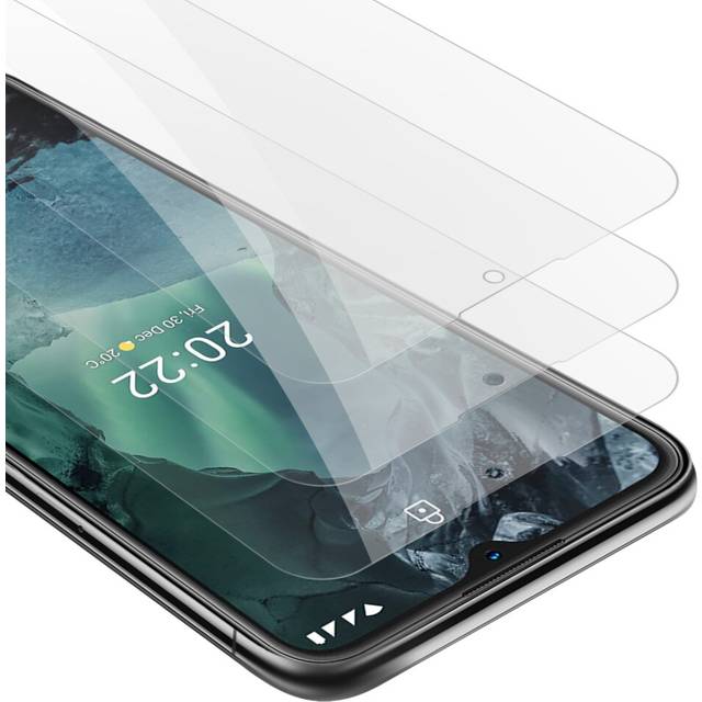 Cadorabo 3x Tempered Glass for Nokia G11 / G21 Protection Film Display Saver Protective Film