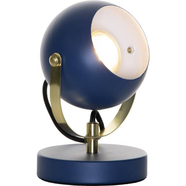 (Navy Blue) Litecraft Table Lamp Eyeball Adjustable Desk Light