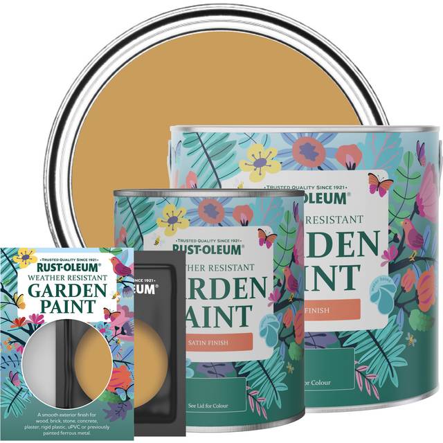 Rust-Oleum Garden Paint, Satin Finish - DIJON - 10ml - Yellow