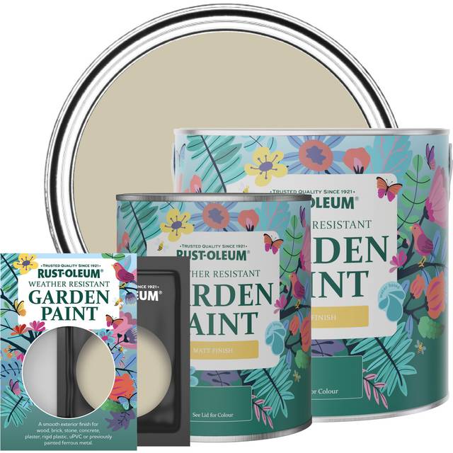 Rust-Oleum Garden Paint, Matt Finish - SILVER SAGE - 10ml - Brown