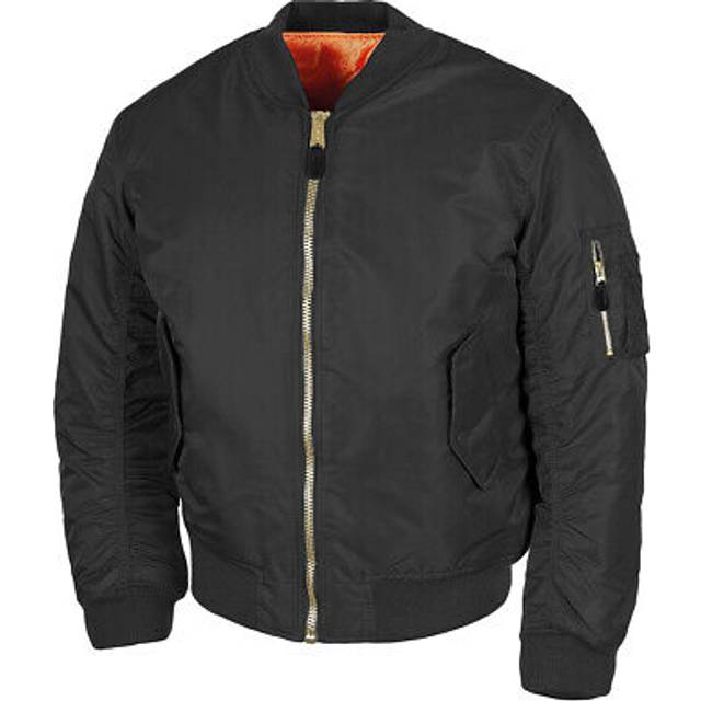 MFH MA-1 US Flight Jacket - Black