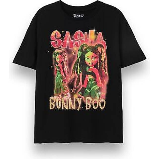 Bratz Womens/Ladies Sasha Short-Sleeved T-Shirt L svart