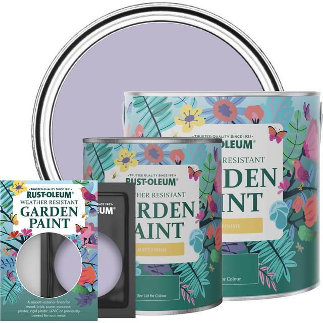 Rust-Oleum Garden Paint, Matt Finish - Wisteria - 10ml - Purple