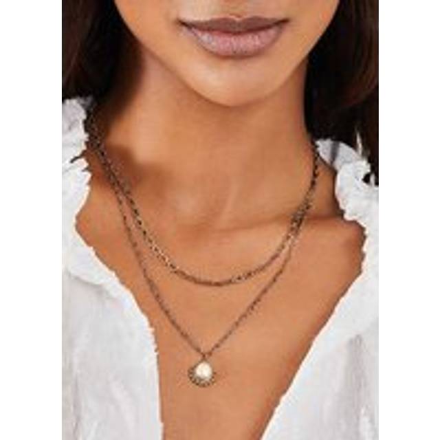 Accessorize 14ct Gold-Plated Pearl Pendant Necklace