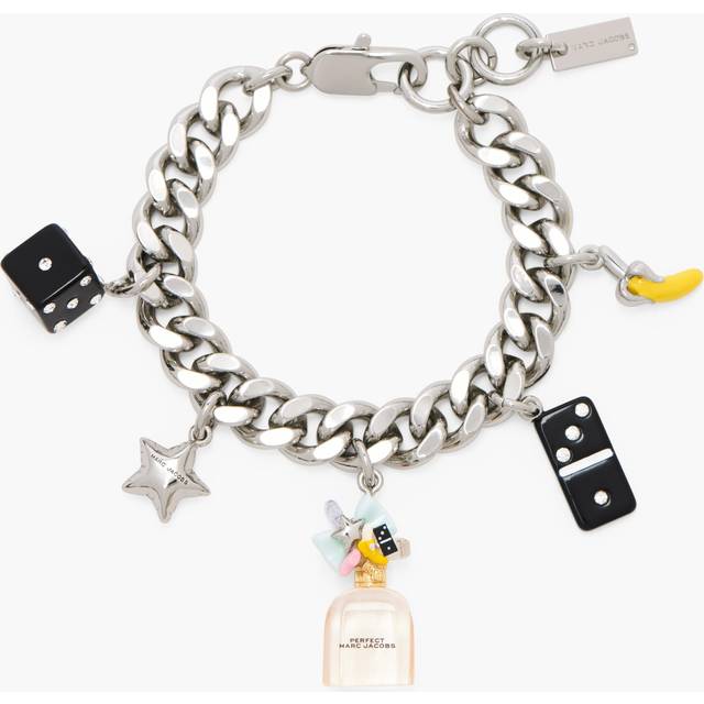 Marc Jacobs, Accessoarer, Dam, ONE Size, Berlockarmband - Metall - Silver - gray (ONE SIZE)