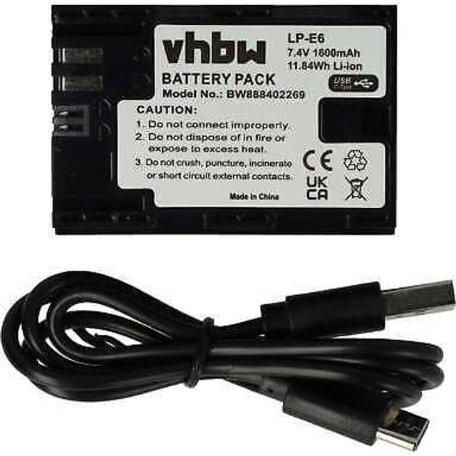 Battery for blackmagic video assist 4k 1600mah