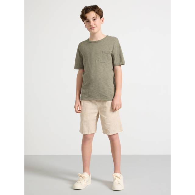 LINDEX Shorts Linen Blend |Beige |128