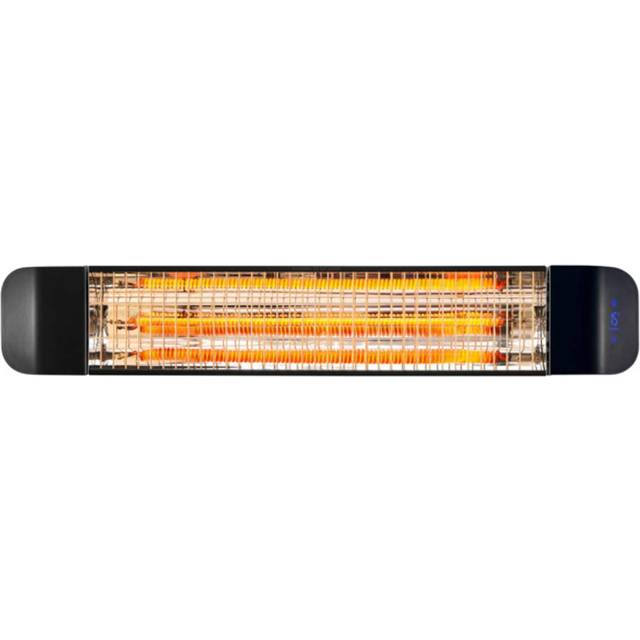 Belfry Heating Dickinson Space Heater - Matte Black (16 cm H x 77 cm W x 8 cm D)