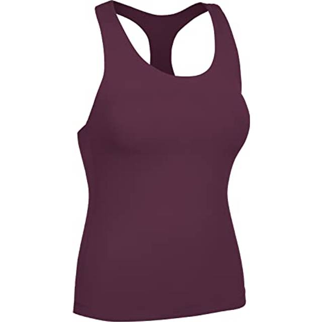 cRZ YOgA Butterluxe Workout Tank Tops for Women Built in Shelf Bras Pa