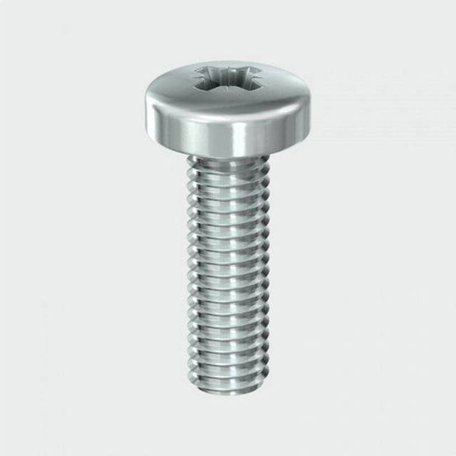 TIMCO Metric Threaded Machine Screws Pz Pan Head Zinc - 6020PPM - Pac- you get 4
