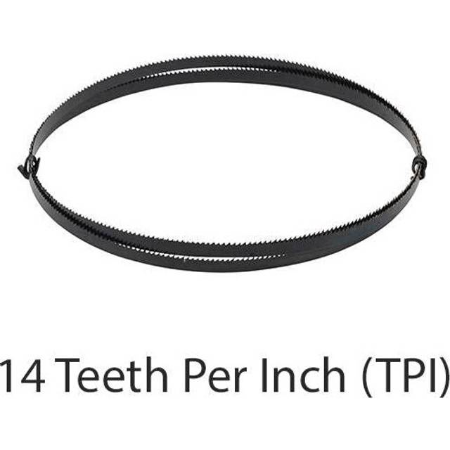 1425mm x 6.35mm x 0.35mm 14TPI Steel Bandsaw Blades Wood Metal Plastic Cutting