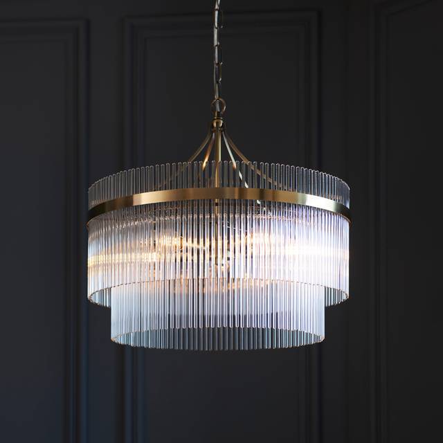 Vogue Langdon 5 Light Chandelier - Brass