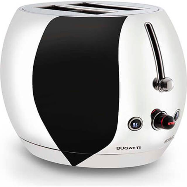 Casa Bugatti Romeo Toaster - Chrome - Silver