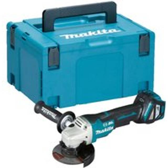Makita DGA467Z 18v Cordless Brushless 115mm Angle Grinder Padde Switch Bare Case