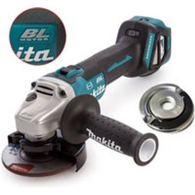 Makita DGA463Z 18v Cordless Brushless 115mm Angle Grinder Bare Tool + Flange Nut