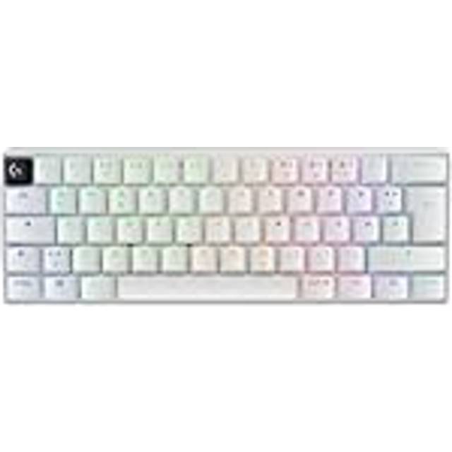 Logitech G PRO X 60 - Trådlöst speltangentbord in Vit, Deutsch (Qwertz)