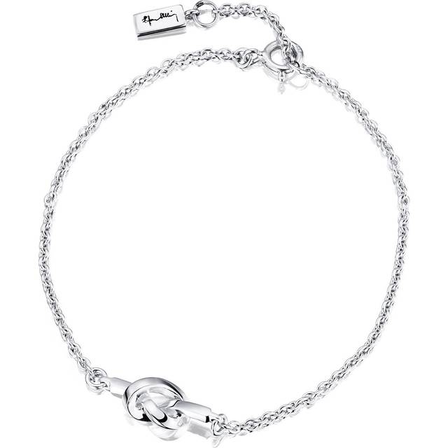 Efva Attling Love Knot Bracelet 17/19 CM - SILVER