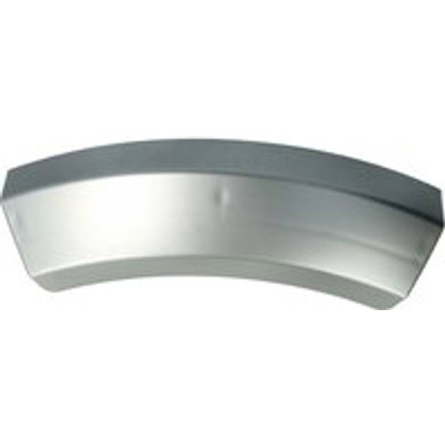 Door Handle compatible with Bosch WTE86303OE/13, WTE86303OE/16, WTE86303OE/17, WTE86303PL/11 Tumble Dryer plastic Silver - Vhbw