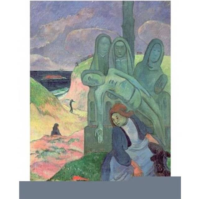 The Green Christ Poster Print by Paul Gauguin - 24 x 36 in. - Large