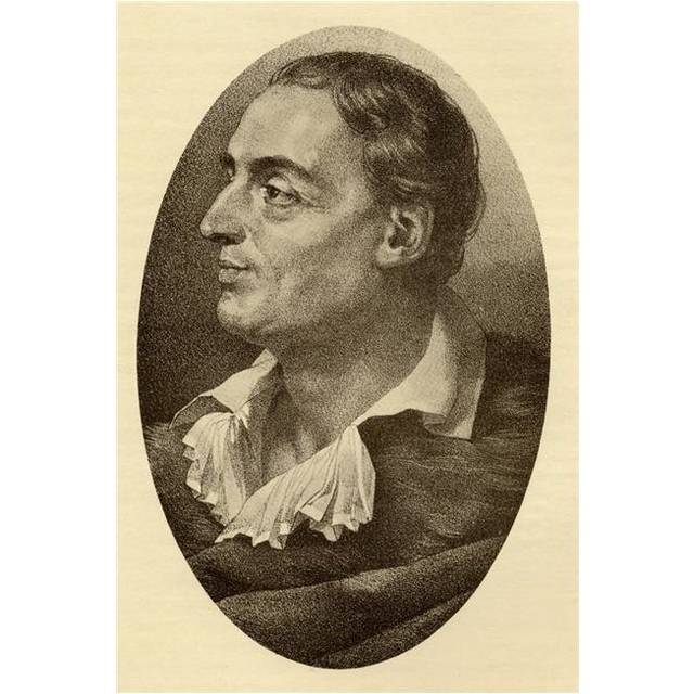 Denis Diderot 1713-1784 French Philosopher From The Book The Masterpiece Poster Print, Large - 24 x 36