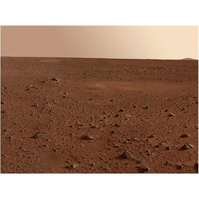 The Rocky Surface of Mars Poster Print, 32 x 24 - Large
