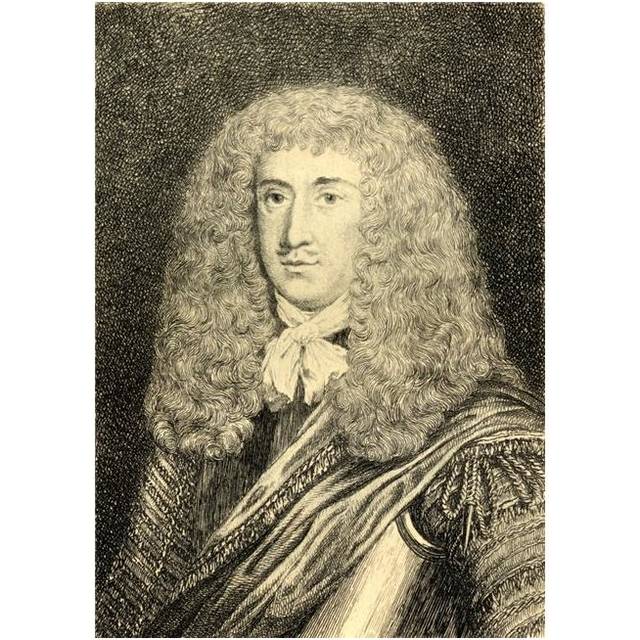 Charles Cotton 1630-1687. English Poet From A Portrait by Sir Peter Lely Poster Print, Large - 24 x 36