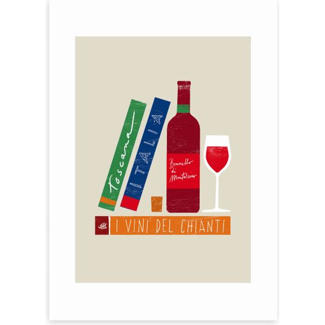 East End Prints I vini d'Italia Print - Multicolor