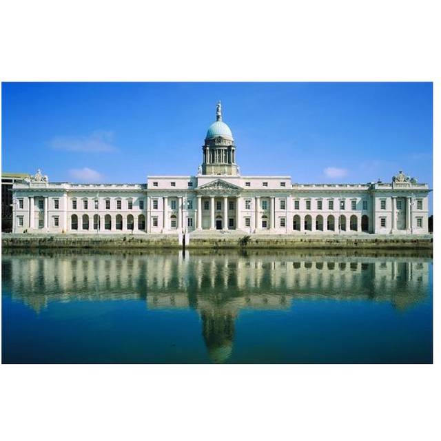 The Custom House River Liffey Dublin Ireland Poster Print by The Irish Image Collection, 36 x 24 - Large