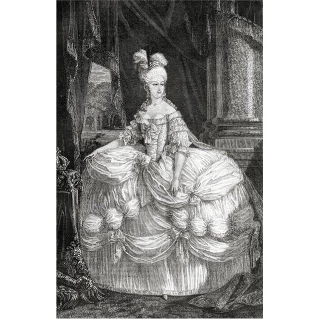Marie-Antoinette 1755-1793 Queen of France Wife of Louis Xvi Poster Print, Large - 24 x 36