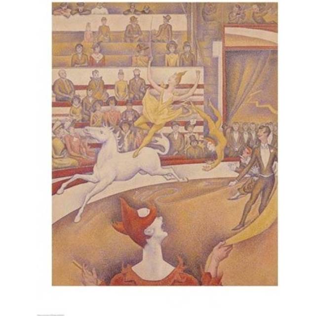 The Circus 1891 Poster Print by Georges Seurat - 24 x 36 in. - Large