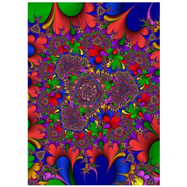 Three-D Abstract Image Poster Print by Paul Sale, 28 x 38 - Large