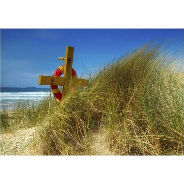 Co Down Ireland - Lifebelt Poster Print by The Irish Image Collection, 36 x 24 - Large