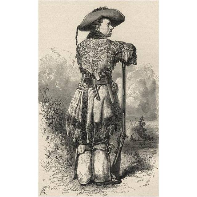 Posterazzi DPI1903641LARGE Charles H. Utter Aka Colorado Charlie Born 1838 From Georgetown Colorado Poster Print, 22 x 36 - Large