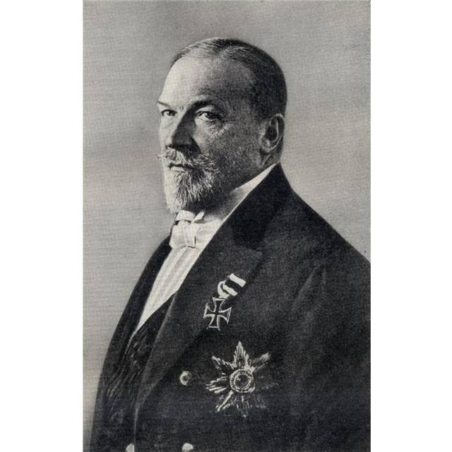 Prince Philippe Von Eulenburg 1847-1921. Poster Print, 24 x 38
